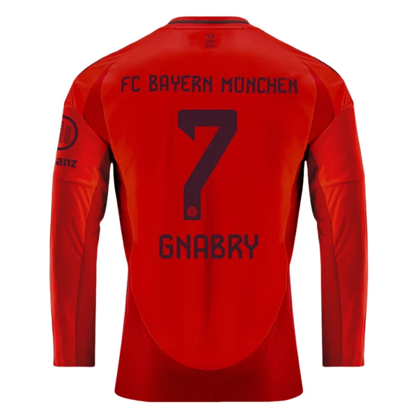 Prima Maglia Gnabry Bayern Monaco 2024/2025 Manica Lunga